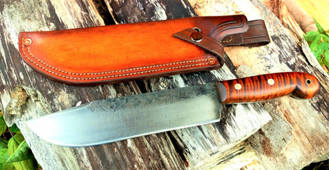 Gunstock tiger maple / standard sheath