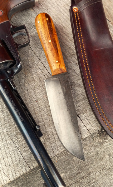 ***Available To Purchase Now*** Frontier Trade Knife In Reclaimed Chestnut Barnwood