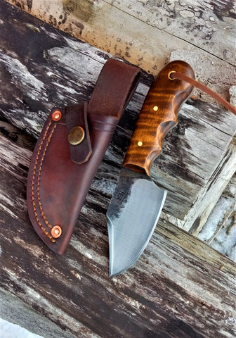 ******** Available To Purchase Now ******* Caribou Hunter / Heavy Blade Skinner EDC Knife
