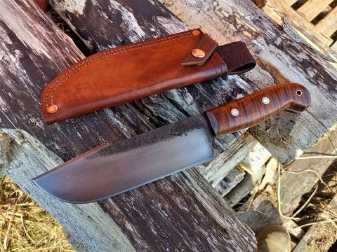 ******Available To Purchase Now*****  Classic Harpoon Tip Woodsman / Camp Knife