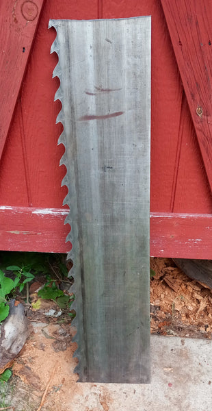 ***Available To Purchase Now**** Bird & Trout / Patch Knife, Made From A Vermont Lumber Mill Reclaimed Saw Blade