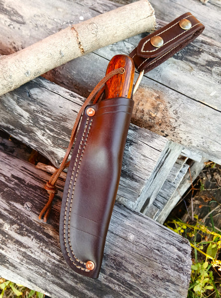 ****Available To Purchase Now*****  Long Lake Field Knife With Belt Loop Dangler