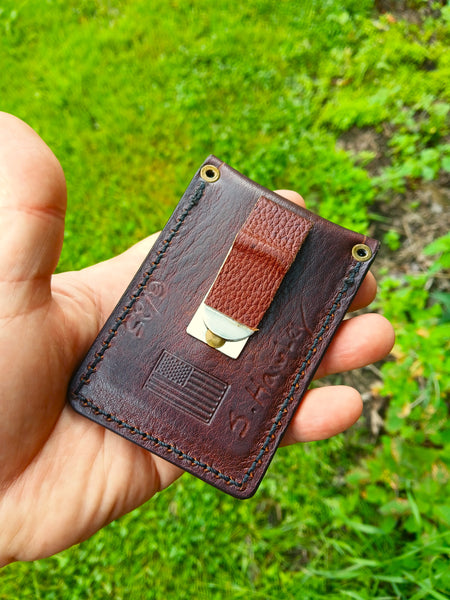 Minimalist Card Wallet/Money Clip *****Available To Purchase Now****