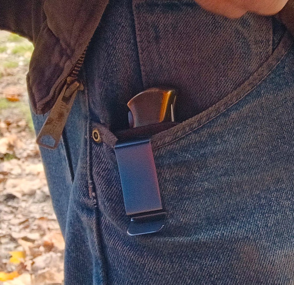 ****Available To Purchase Now****Leather Pocket / Belt Knife Sheath For Buck 110 And Other Knives