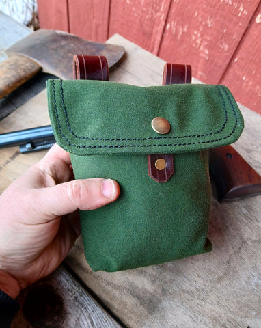 *** Available To Purchase Now*** Canvas And Leather Bushcraft / Field Bag