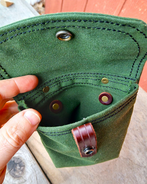 *** Available To Purchase Now*** Canvas And Leather Bushcraft / Field Bag