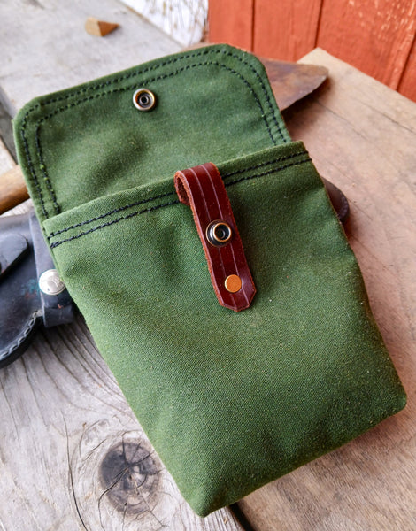 *** Available To Purchase Now*** Canvas And Leather Bushcraft / Field Bag