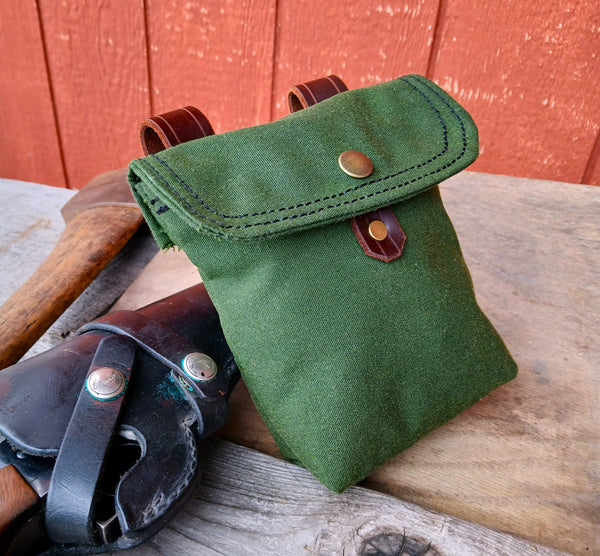 *** Available To Purchase Now*** Canvas And Leather Bushcraft / Field Bag