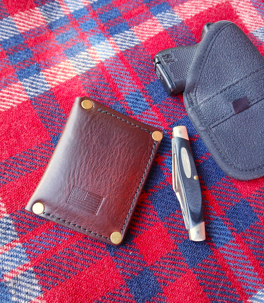 The New " Hide Out" Compact Minimalist Leather Wallet ***Available To Purchase Now***