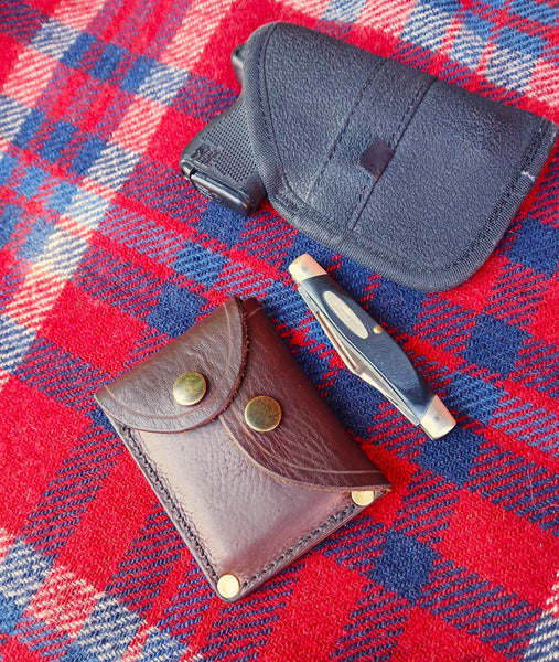 The New " Hide Out" Compact Minimalist Leather Wallet ***Available To Purchase Now***