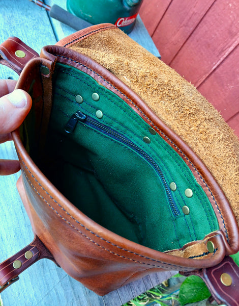 ****Available To Purchase Now*** Leather Field Bag / Satchel / Purse
