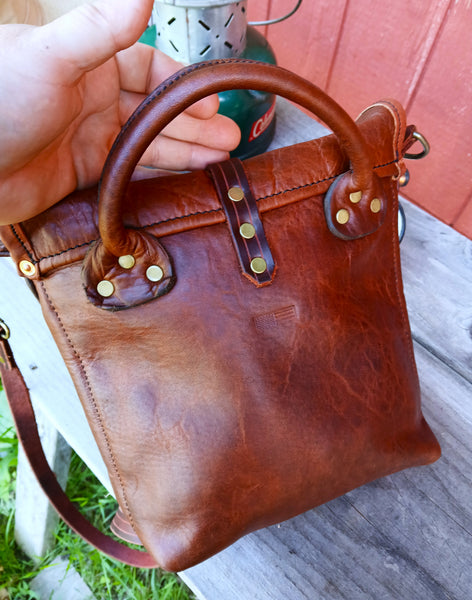 ****Available To Purchase Now*** Leather Field Bag / Satchel / Purse