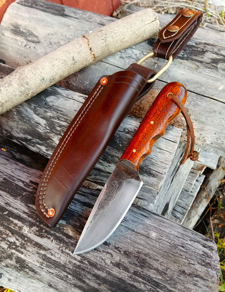 ****Available To Purchase Now*****  Long Lake Field Knife With Belt Loop Dangler