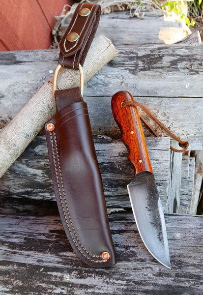****Available To Purchase Now*****  Long Lake Field Knife With Belt Loop Dangler