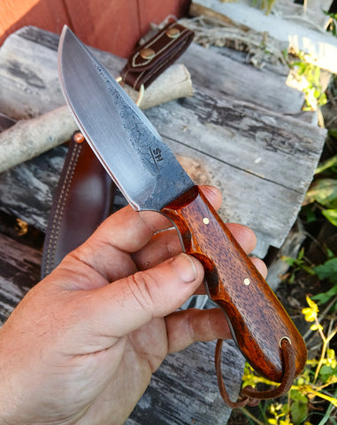 ****Available To Purchase Now*****  Long Lake Field Knife With Belt Loop Dangler