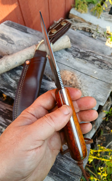 ****Available To Purchase Now*****  Long Lake Field Knife With Belt Loop Dangler