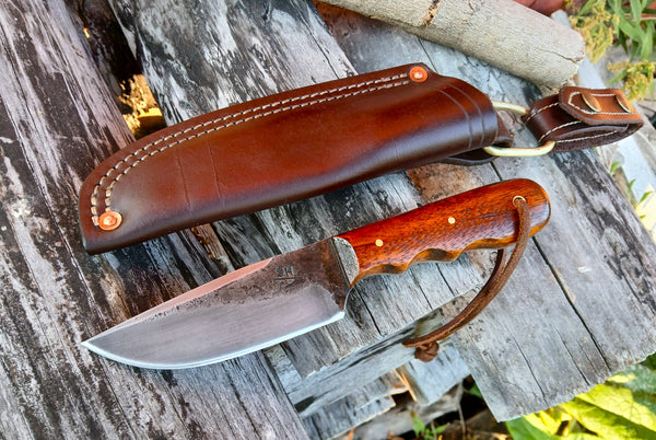 ****Available To Purchase Now*****  Long Lake Field Knife With Belt Loop Dangler
