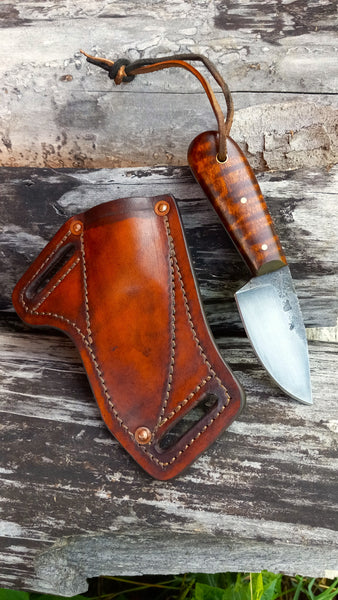 ****Available To Purchase Now*****New Style Cross Draw Sheath And EDC Knife