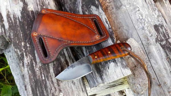 ****Available To Purchase Now*****New Style Cross Draw Sheath And EDC Knife