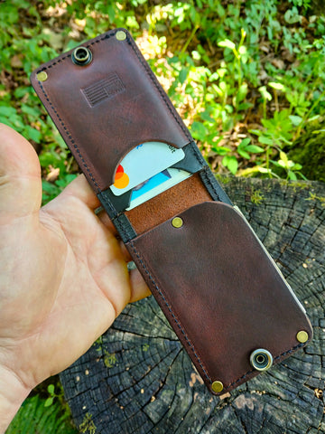 Slim Profile Compact Leather Wallet ****Available To Purchase Now****