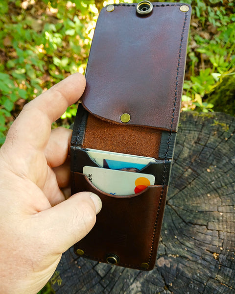 Slim Profile Compact Leather Wallet ****Available To Purchase Now****