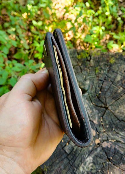 Slim Profile Compact Leather Wallet ****Available To Purchase Now****