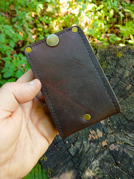 Slim Profile Compact Leather Wallet ****Available To Purchase Now****