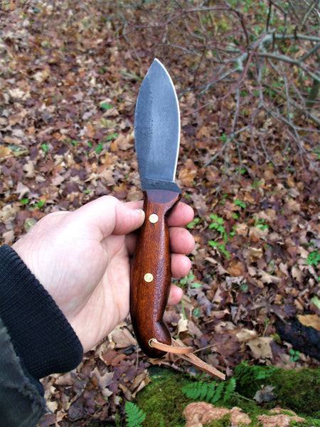 **** Available To Purchase Now ***** Canadian Belt Knife with Antique Cherry Wood Handle