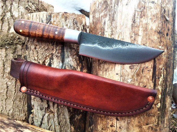 Frontier Trade Knife With Steel Bolster