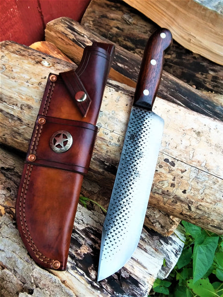 ***Available To Purchase Now*** Texas Ranger Knife, Hand Forged Rasp Steel