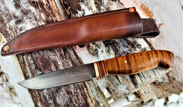 ****** Available To Purchase Now ****** Classic Puukko Style Belt Knife