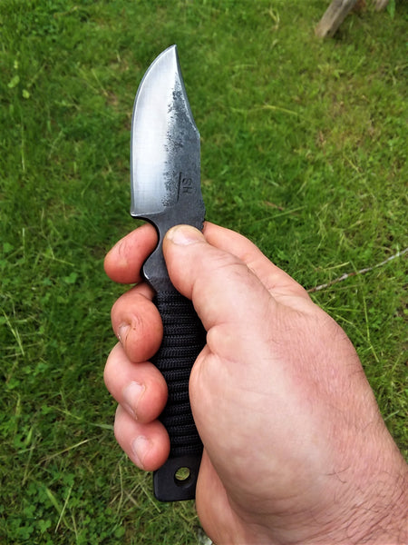 Small Survival Knife, Hand Forged