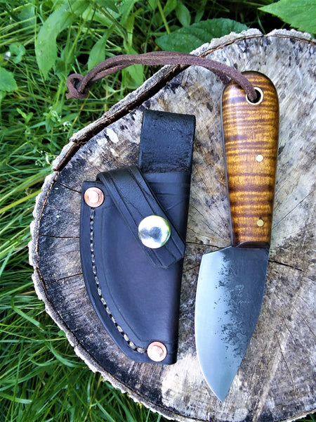 "Trailwalker"  Everyday Carry Knife, Hand Forged