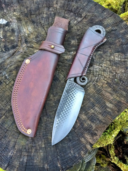 ***** Available To Purchase Now ******* Primitive Viking / Hunting Knife, Hand Forged