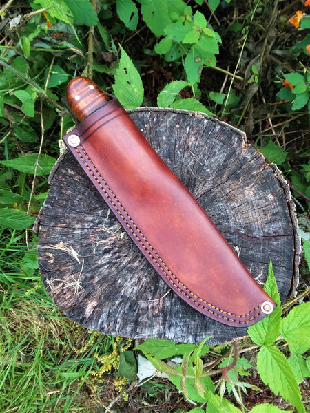 Bushcraft Woods Knife, Hand Forged Carbon Steel