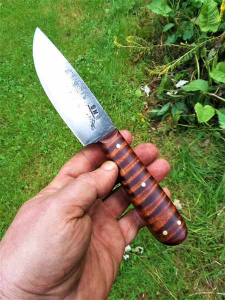 Bushcraft Woods Knife, Hand Forged Carbon Steel